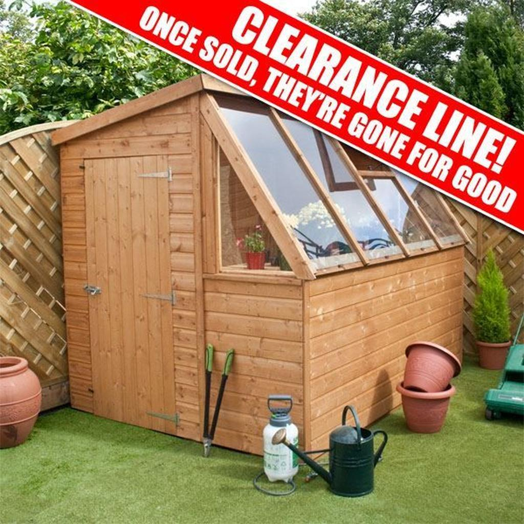 45445 Wood Shed Ipswich Wooden Potting Shed Greenhouse 12x12 Storage pertaining to proportions 1024 X 1024