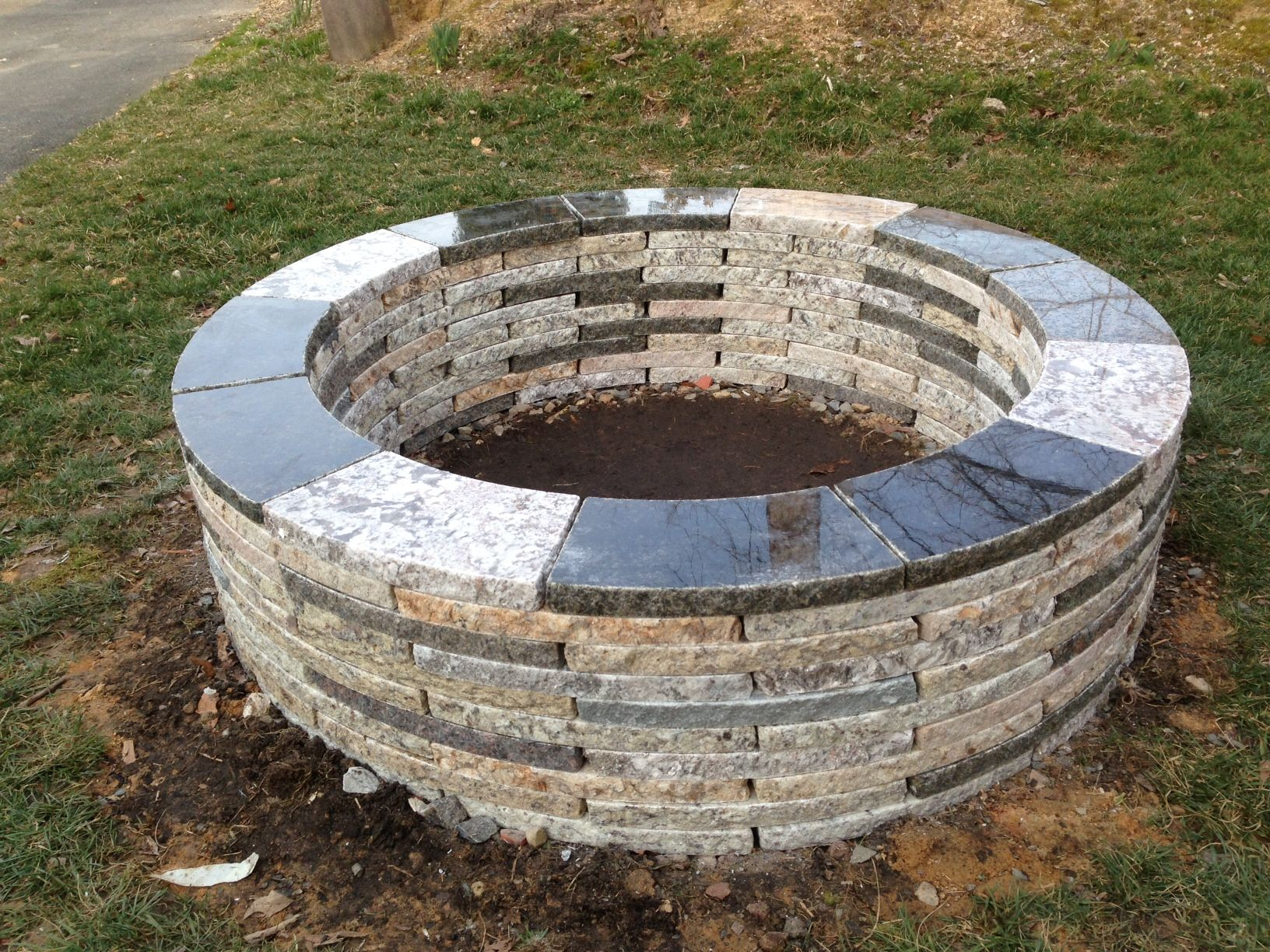 48 Granite Fire Pit Made Wwwforeverstonebiz Made From 100 inside size 1632 X 1224