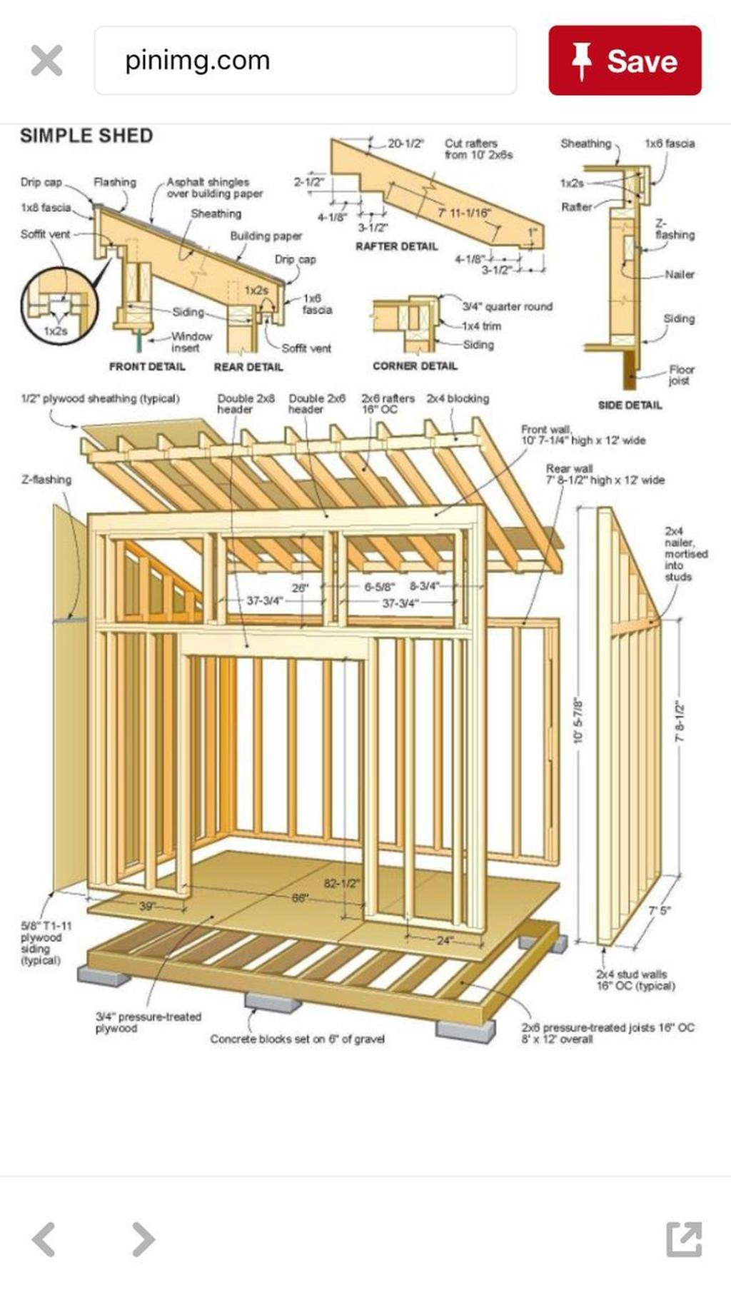 49630 Backyard Storage Shed 10x10 Gable Shed Plans 10x10 Deck Plans for dimensions 1024 X 1821