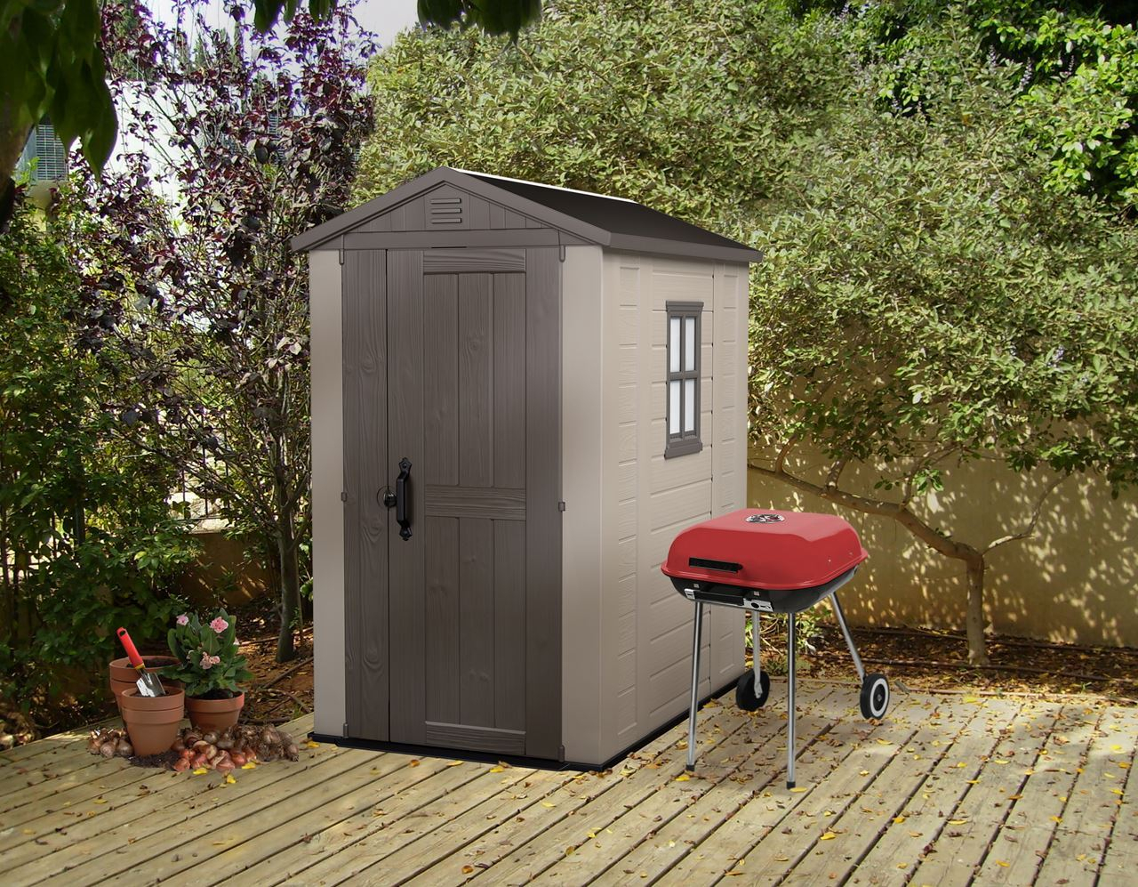 4x6 Outdoor Garden Storage Shed Keter intended for dimensions 1280 X 997