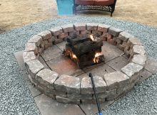 5 Ft Diameter Fire Pit 60 Flagstone Ashland Retaining Wall Blocks within dimensions 4032 X 3024