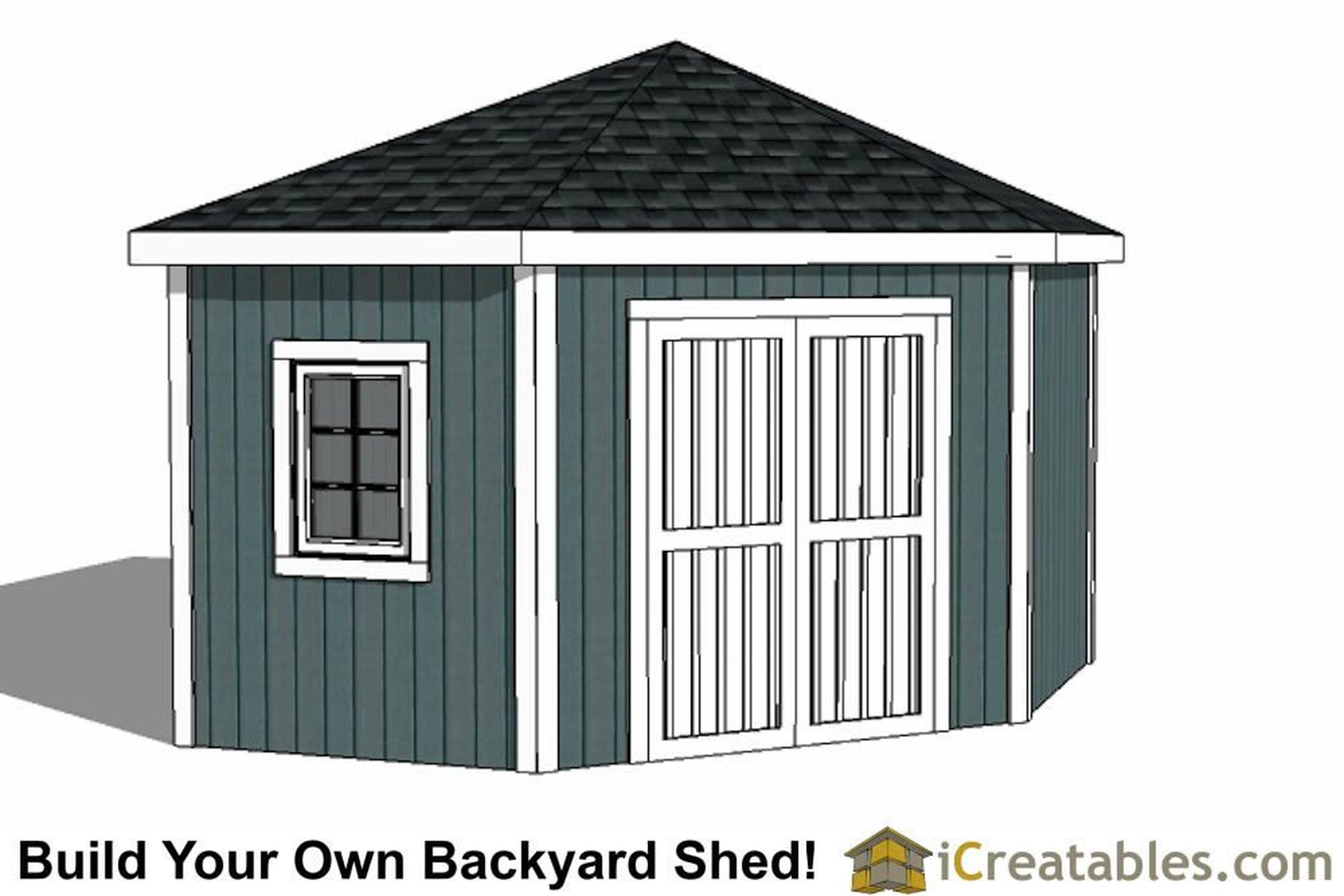50215 14x14 Shed Plans Build A Large Storage Shed Diy Shed Designs pertaining to sizing 3648 X 2433