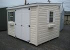 8x10 Vinyl Lean To Storage Shed 4 Outdoor within size 1024 X 768