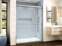 Adaptek Shower Base And The Banyo Cordoba Shower Door Fleurco intended for size 3300 X 2550
