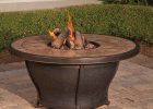 Agio Balmoral 48 Round Porcelain Top Gas Fire Pit Table in size 1000 X 1000