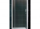 Allure 36 In Frameless Pivot Shower Door And Threshold Shower Base Kit with sizing 1000 X 1000