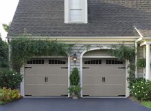 Amarr Bead Board Panel Garage Door With Moonlite Decratrim And for dimensions 6616 X 4982