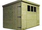Amusing 10 X 8 Pent Shed Plans With Natural Solid Wood Construction for measurements 1031 X 900