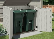 An Outdoor Storage Shed Is Ideal For Storing Garbage Cans Lawn And in size 1150 X 1150