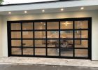 Arm R Lite Full View Glass Aluminum Garage Door W Black Roll Up with regard to sizing 4032 X 3024