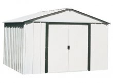 Arrow Arlington 10 Ft X 8 Ft Steel Storage Shed With Floor Frame intended for sizing 1000 X 1000