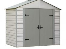 Arrow Viking Series 5 Ft X 8 Ft Vinyl Coated Steel Shed Vvcs85 with regard to proportions 1000 X 1000