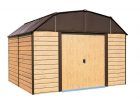 Arrow Woodhaven 10 Ft X 14 Ft Metal Storage Building Wh1014 The throughout proportions 1000 X 1000