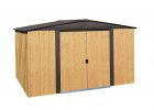 Arrow Woodlake 8 Ft X 6 Ft Metal Storage Building Wl86 The Home pertaining to sizing 1000 X 1000