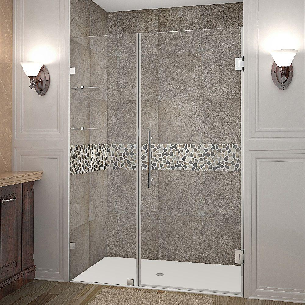 Aston Nautis Gs 47 In X 72 In Frameless Hinged Shower Door In in proportions 1000 X 1000