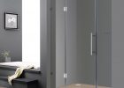 Aston Soleil 60 X 75 Hinged Completely Frameless Shower Door with regard to measurements 891 X 891