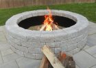Awesome Simple White Color Fire Pit Design Ideas With White Stone in dimensions 768 X 1024
