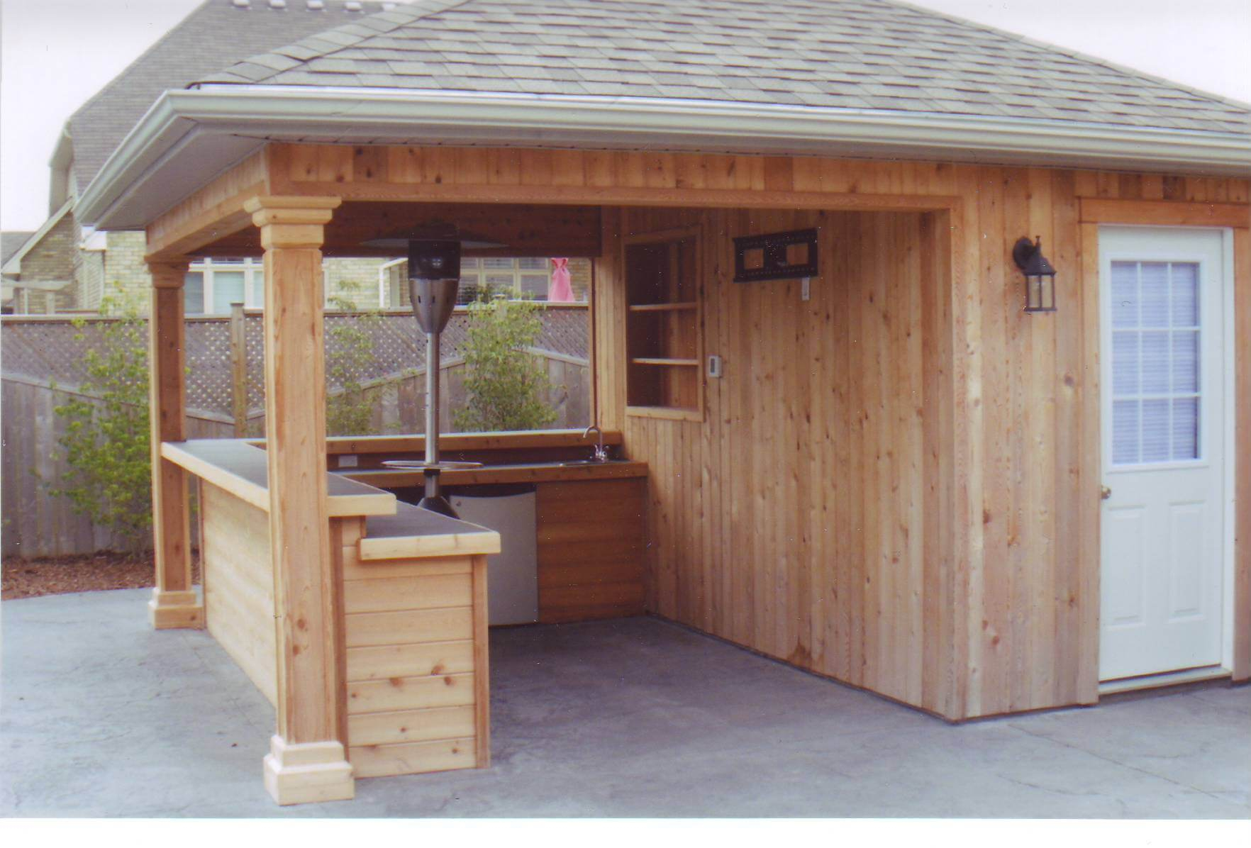 Backyard Bar Shed Ideas Build A Bar Right In Your Backyard intended for sizing 1764 X 1196