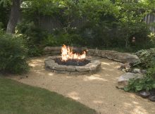 Backyard Landscaping Ideas Attractive Fire Pit Designs Barns regarding measurements 2823 X 2048