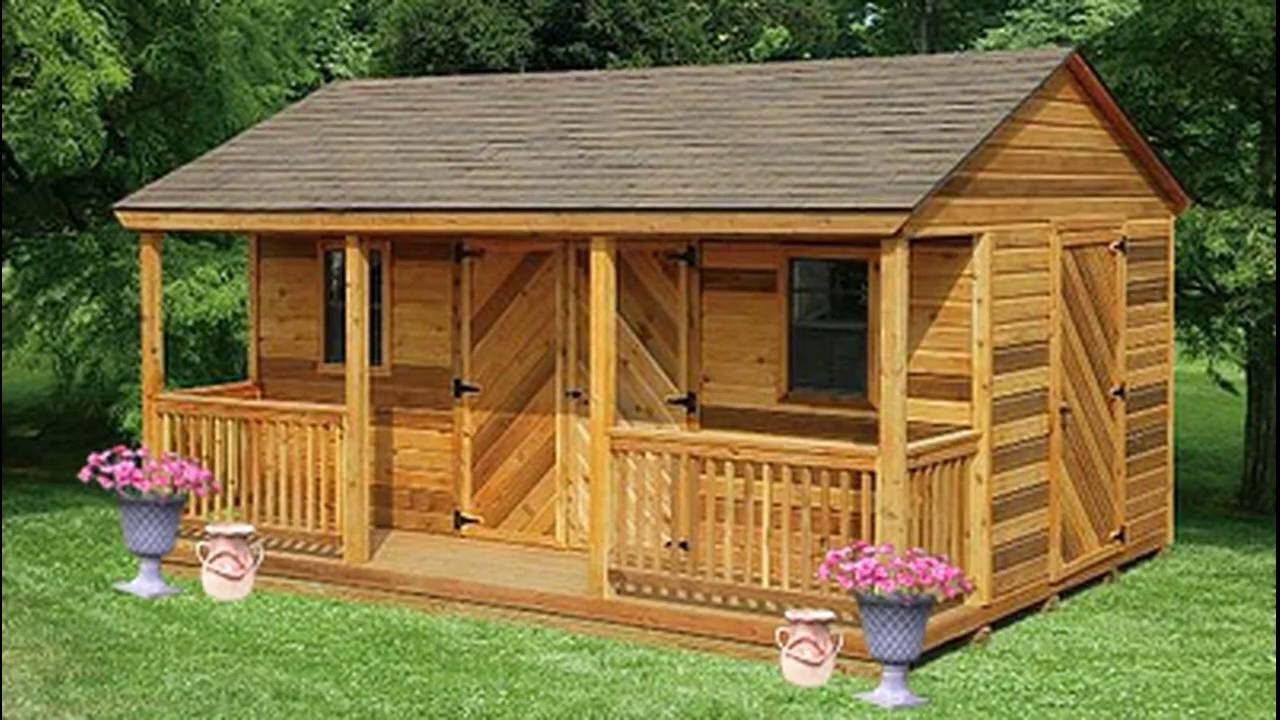 Backyard Storage Sheds Pennsylvania Amish Outdoor Structures with regard to measurements 1280 X 720