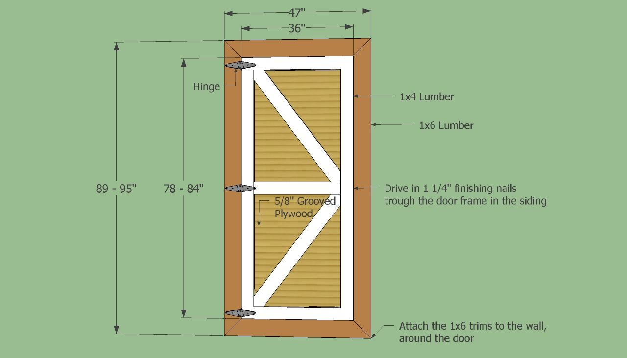 Barn Shed Door Panel Ideas Your Own Set Of Replacement Wooden inside proportions 1280 X 731