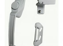 Barton Kramer Aluminum White Screen Door Handle Set Latches 327w for measurements 1000 X 1000