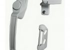 Barton Kramer Aluminum White Screen Door Handle Set Latches 327w intended for size 1000 X 1000
