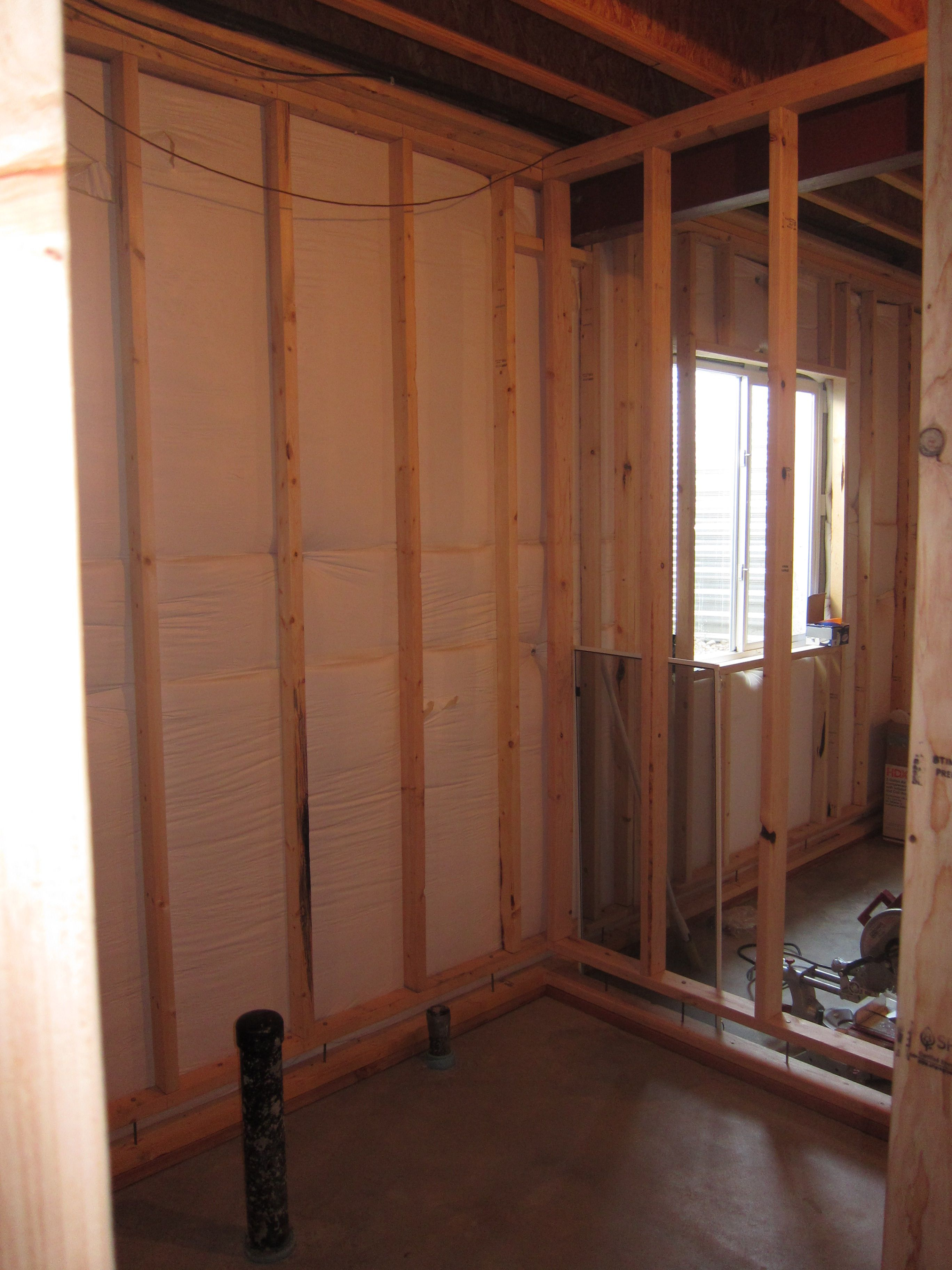 Basement Bathroom With Pex Plumbing And A Rainfall Showerhead within measurements 2736 X 3648