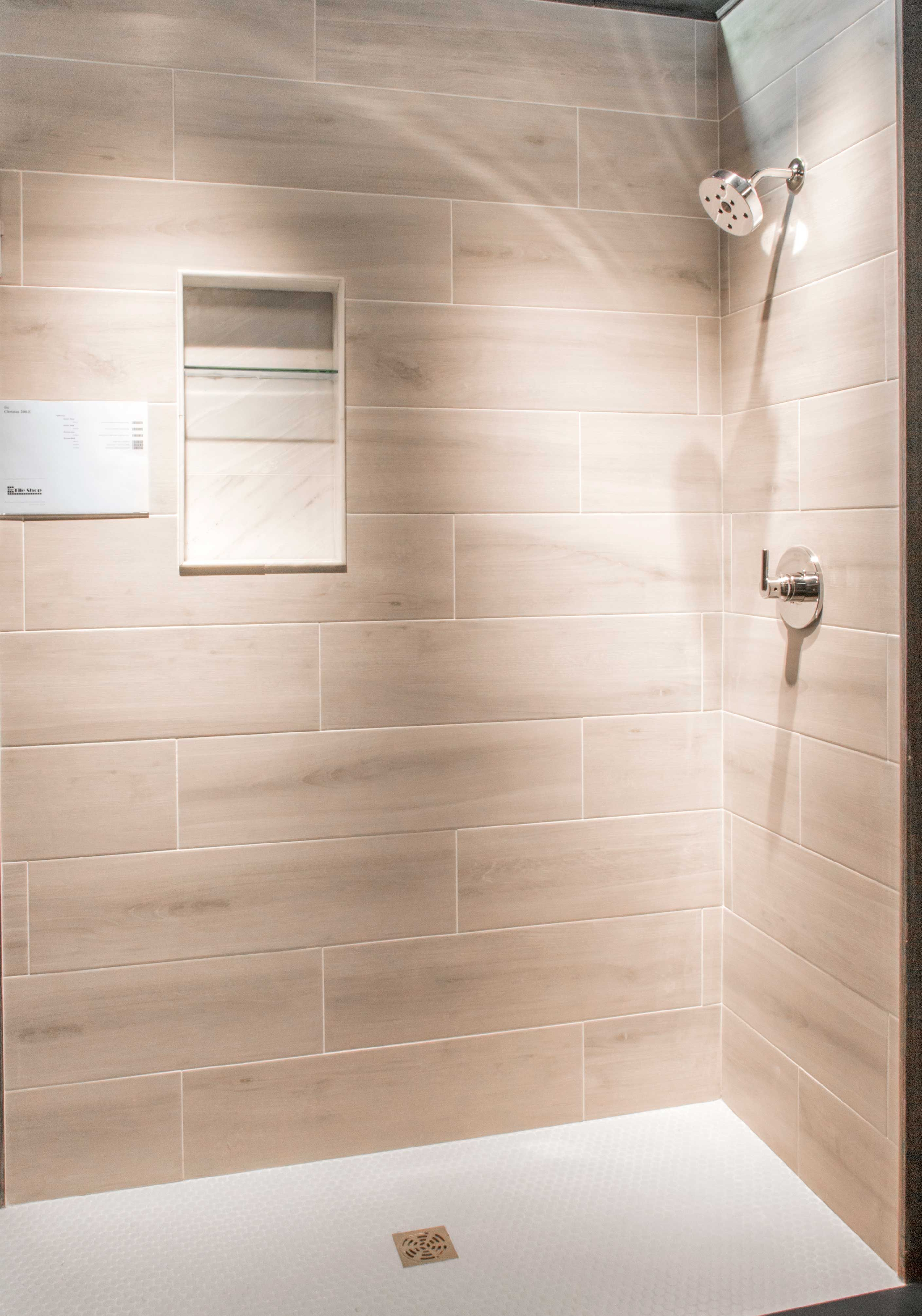 Bathroom Shower Wall Tile Bosco Cenere Faux Wood Wall And Floor within size 2817 X 4019