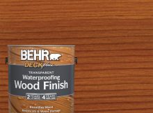 Behr Deckplus 1 Gal Cedar Naturaltone Transparent Waterproofing for measurements 1000 X 1000