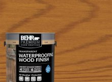 Behr Premium 1 Gal T 500 Natural Clear Transparent Waterproofing inside sizing 1000 X 1000