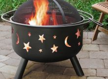 Belleze Outdoor Firepit Diamond Wood Burning Fire Pitonebigoutlet with regard to size 1200 X 1200
