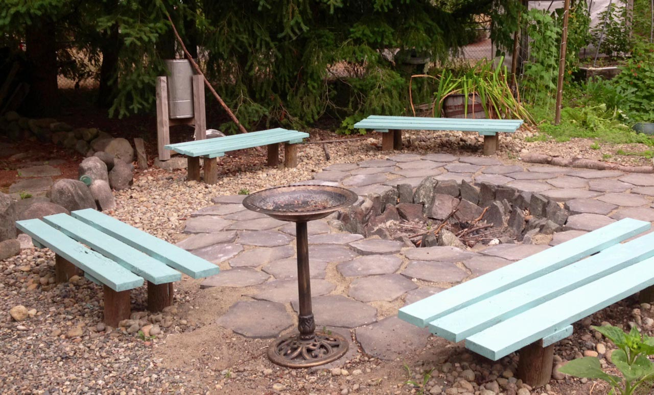 Bench Around Fire Pit Fire Pit Design Ideas within size 1280 X 774