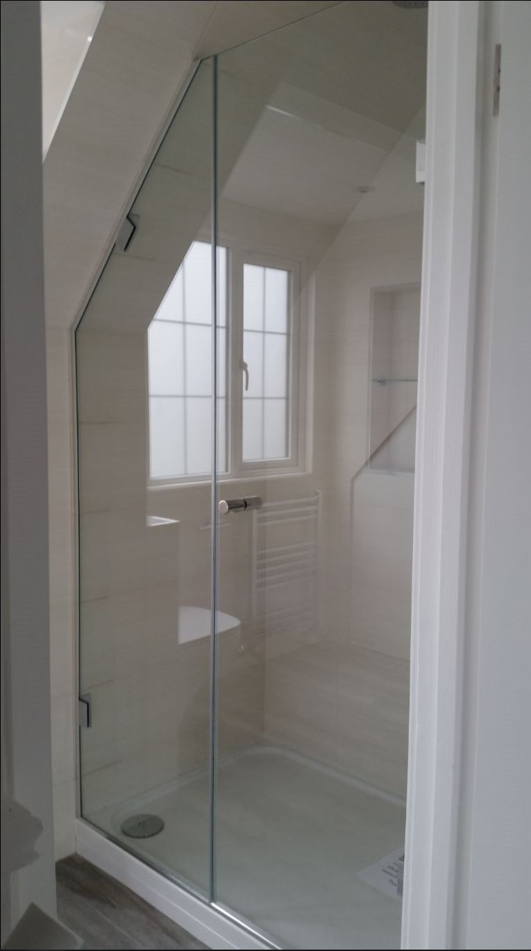 Bespoke Made To Measure Showering Solution Gallium 03 Door And intended for proportions 765 X 1370
