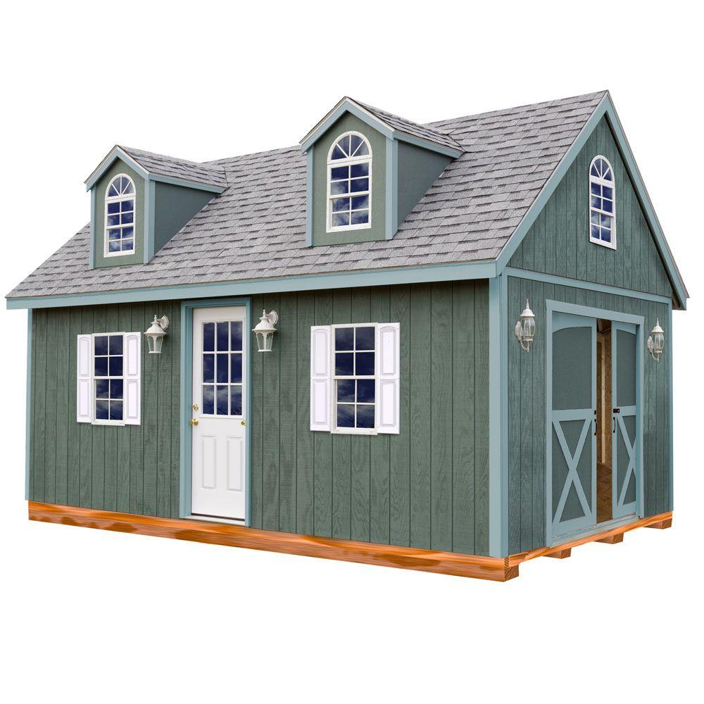 Best Barns Arlington 12 Ft X 16 Ft Wood Storage Shed Kit With with regard to dimensions 1000 X 1000