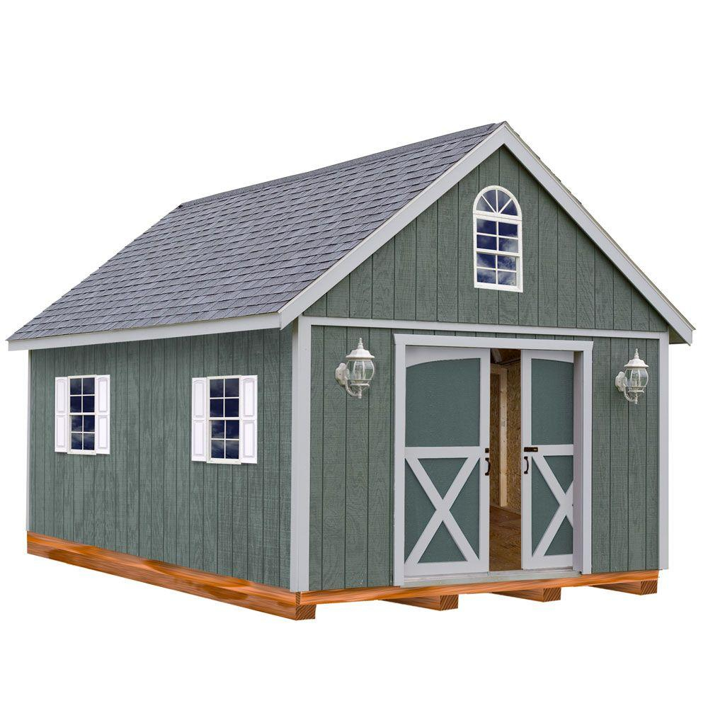 Best Barns Belmont 12 Ft X 20 Ft Wood Storage Shed Kit With Floor with sizing 1000 X 1000