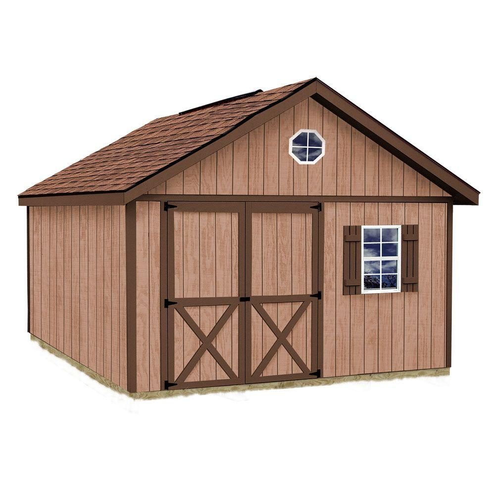 Best Barns Brandon 12 Ft X 12 Ft Wood Storage Shed Kit pertaining to measurements 1000 X 1000