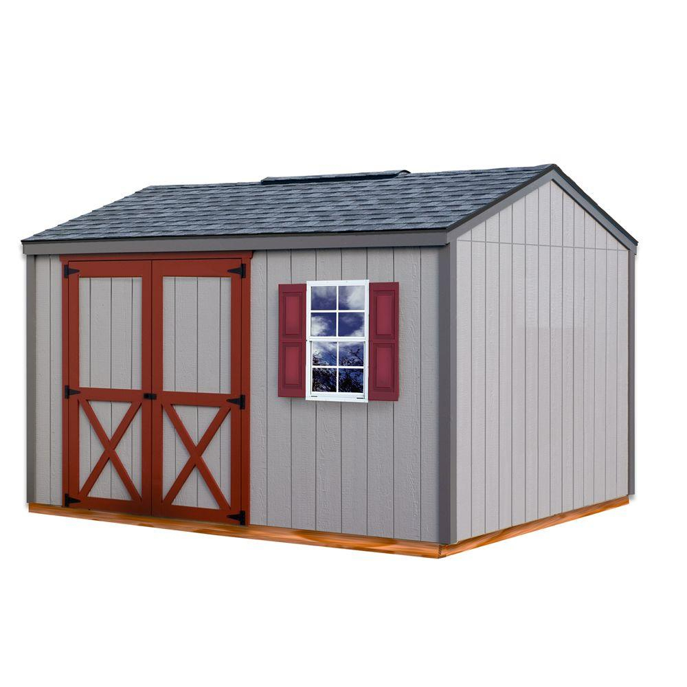 Best Barns Cypress 12 Ft X 10 Ft Wood Storage Shed Kit With Floor with regard to sizing 1000 X 1000