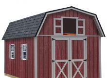 Best Barns Woodville 10 Ft X 12 Ft Wood Storage Shed Kit With inside measurements 1000 X 1000