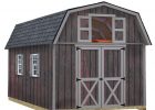 Best Barns Woodville 10 Ft X 16 Ft Wood Storage Shed Kit With throughout sizing 1000 X 1000