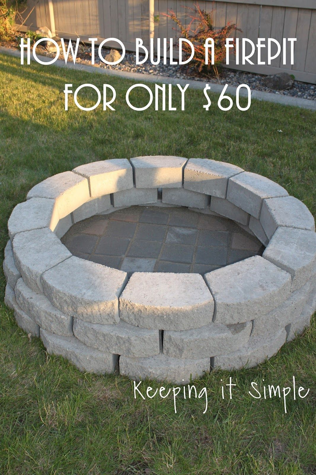 Best Diy Fire Pit Project Ideas Page 16 Of 19 Dream Home intended for sizing 1066 X 1600