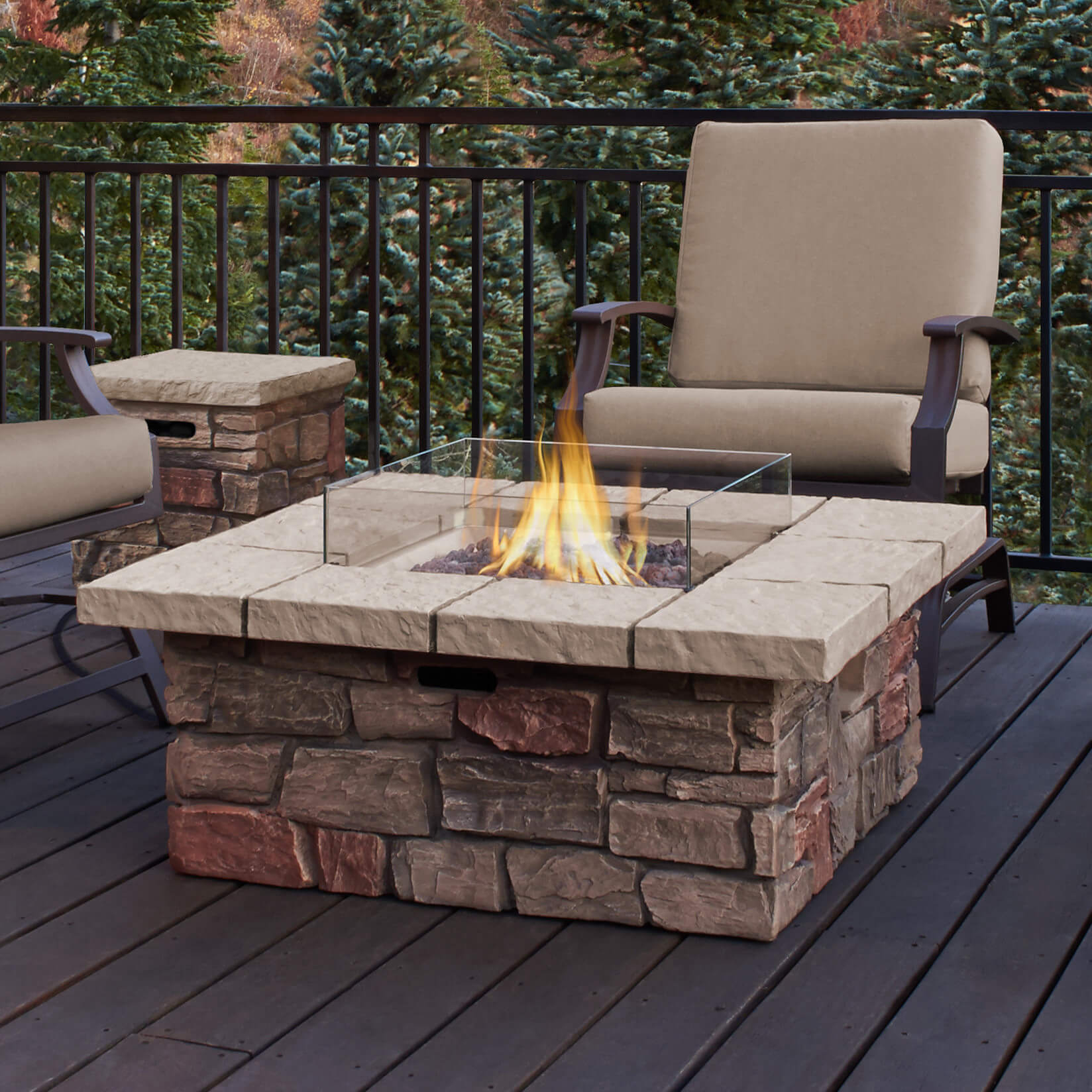 Patio Gas Fire Pits • Knobs Ideas Site