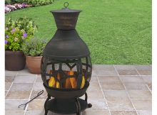 Better Homes And Gardens Cast Iron Chiminea Antique Bronze in size 2000 X 2000