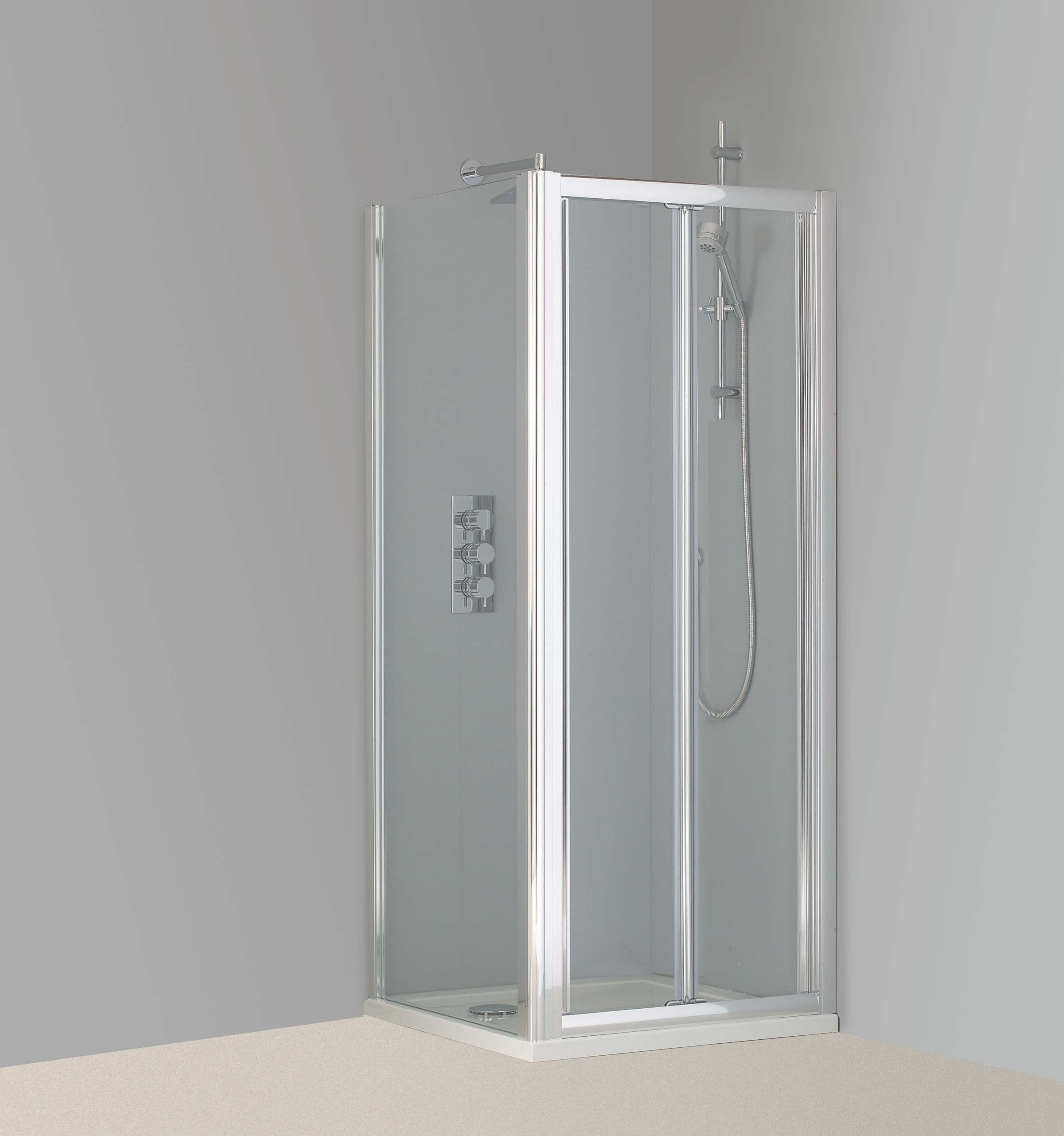 Bifold Bathroom Door Bifold Shower Doors Plastic Folding Shower with regard to sizing 2400 X 2561