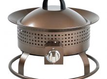 Bond 185 In W 54000 Btu Bronze Portable Steel Liquid Propane Fire intended for proportions 900 X 900