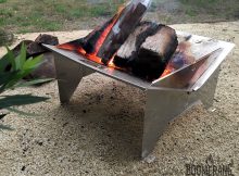 Boomerang Firepit The Smarter Portable Lightweight Firepit For Camping pertaining to size 1063 X 896