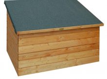 Bosmere English Garden 45 Ft X 3 Ft Wood Garden Deck Box A047 pertaining to proportions 1000 X 1000