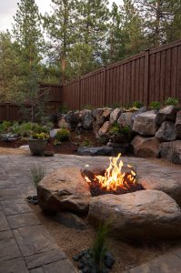 Boulder Fire Pits Google Search Home Outdoor Fire Fire Pit with measurements 3084 X 4641
