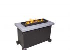 Camp Chef Monterey Propane Gas Fire Pit In Gray With Windscreen intended for dimensions 1000 X 1000