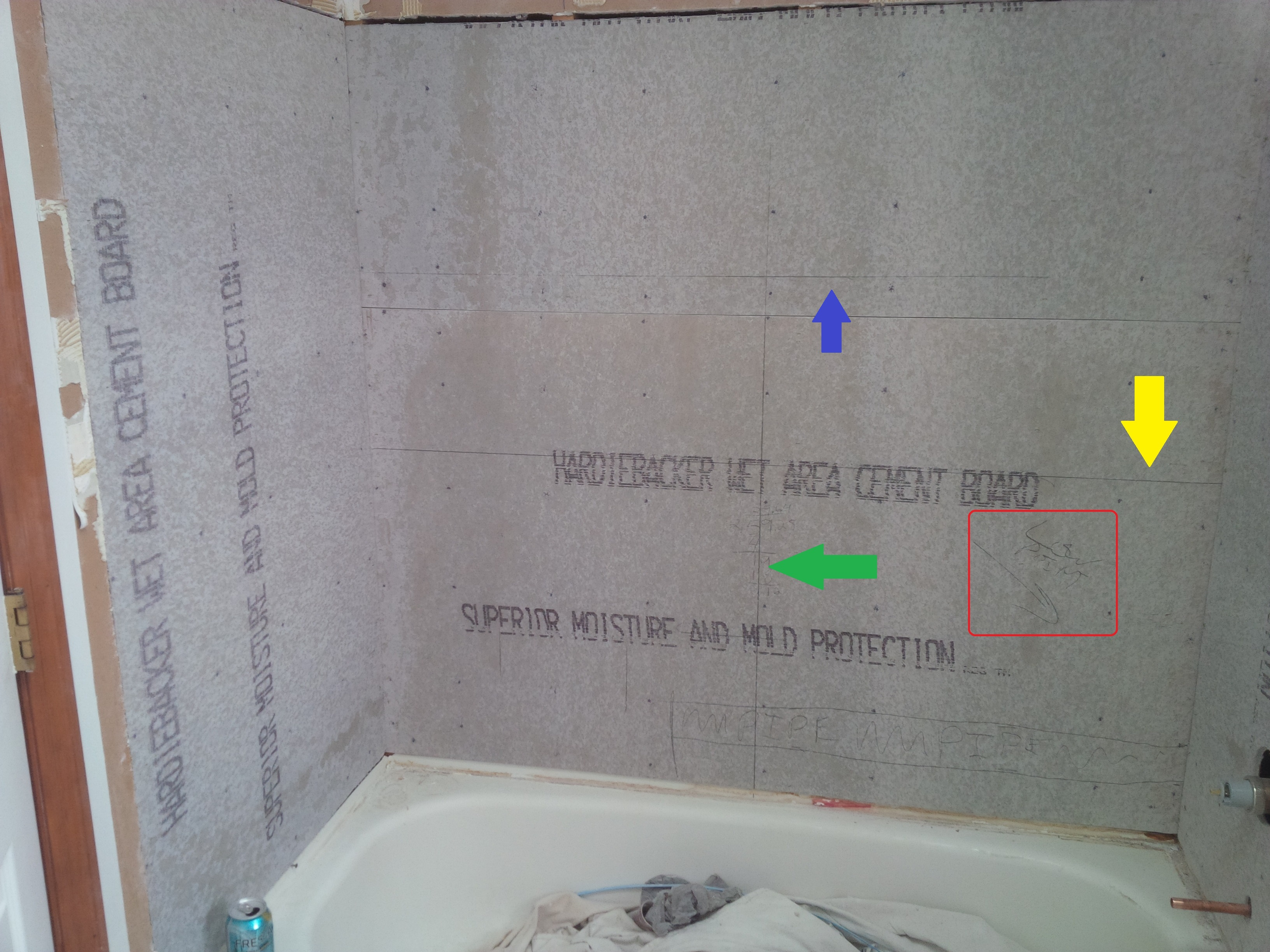 Can You Use Tile Board In A Shower Image Cabinets And Shower for size 3264 X 2448